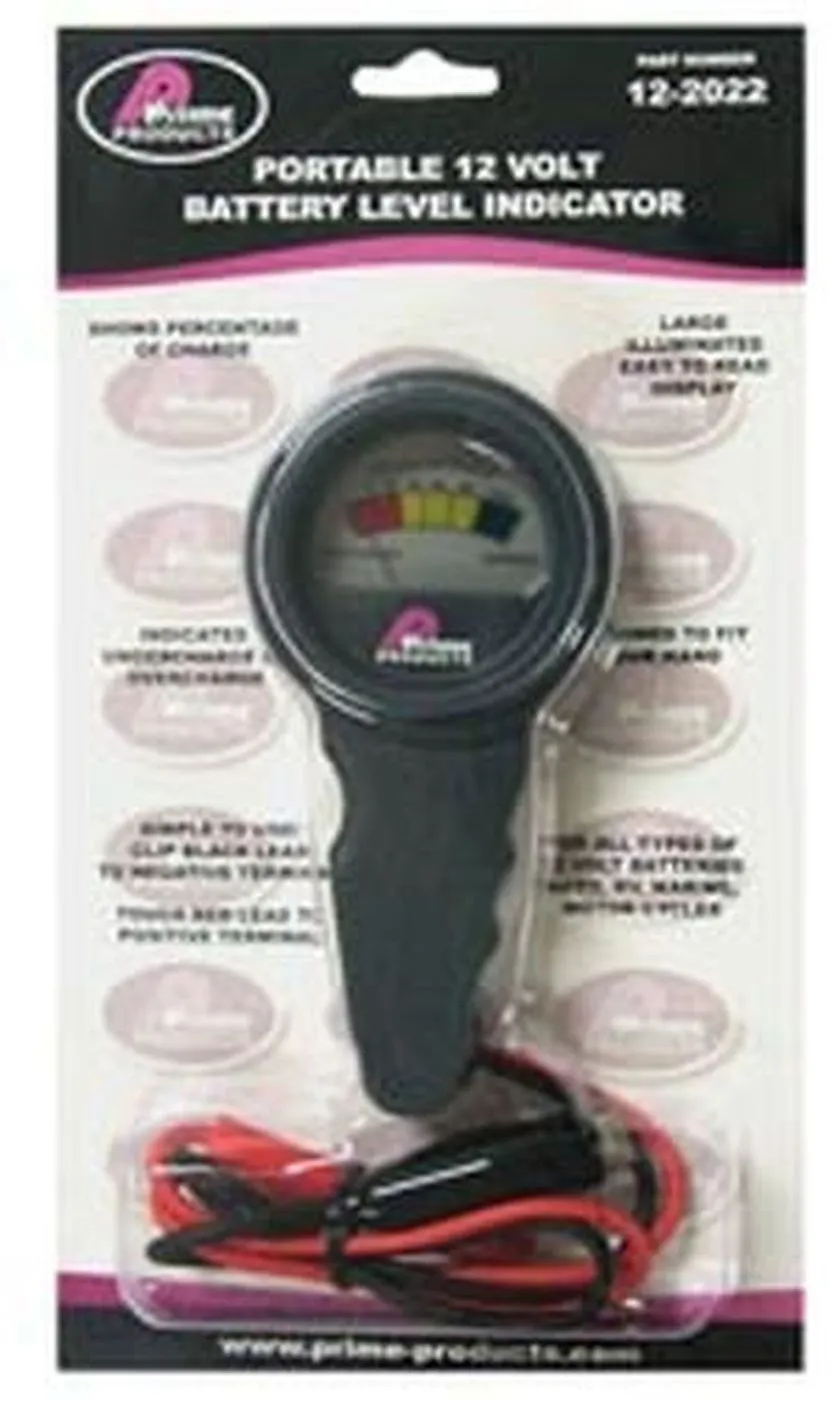 12 VOLT HAND HELD BATTERY METE